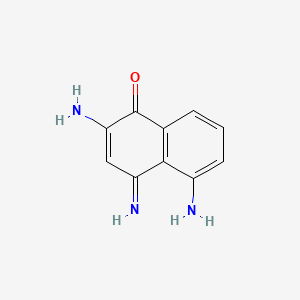 2,5-Diamino-4-imino-1(4H)-naphthalenone