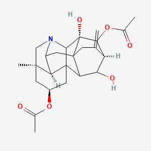 11,14-Dihydroxyhetisan-2,13-diyl diacetate