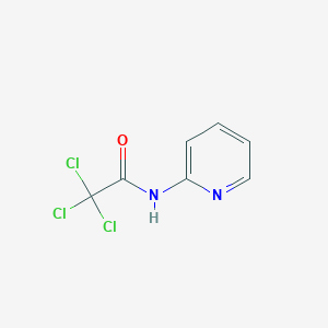 molecular formula C7H5Cl3N2O B11959869 N-(2-Pyridyl)-2,2,2-trichloroacetamide CAS No. 53456-47-6