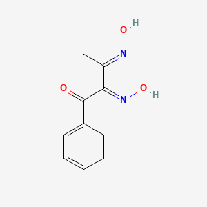 molecular formula C10H10N2O3 B11960038 Benzoylmethylglyoxime CAS No. 32796-72-8