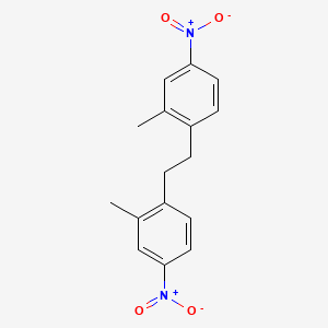 molecular formula C16H16N2O4 B11960071 2,2'-Dimethyl-4,4'-dinitrobibenzyl CAS No. 87517-98-4