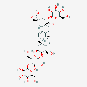 molecular formula C49H78O22 B119601 Esculentoside I CAS No. 141890-70-2