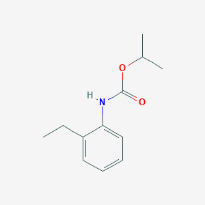 molecular formula C12H17NO2 B11960252 Isopropyl N-(2-ethylphenyl)carbamate CAS No. 27058-78-2