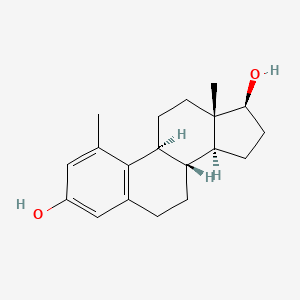 molecular formula C19H26O2 B1196030 1-Methylestradiol CAS No. 3597-38-4