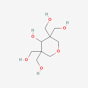 molecular formula C9H18O6 B11960335 Anhydroenneaheptitol CAS No. 4744-47-2