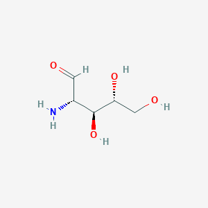 molecular formula C5H11NO4 B1196038 2-Amino-2-deoxyarabinose CAS No. 5840-75-5