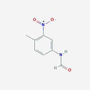 molecular formula C8H8N2O3 B11960545 N-(4-methyl-3-nitrophenyl)formamide CAS No. 133681-72-8