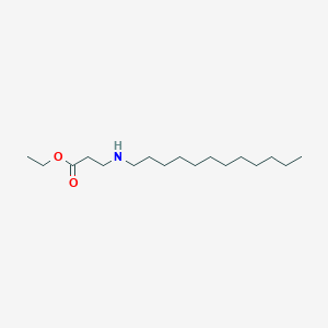 molecular formula C17H35NO2 B11960661 Ethyl 3-(dodecylamino)propanoate CAS No. 88074-66-2