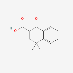 1,2-Dihydro-4,4-dimethyl-1-oxo-2-naphthalenecarboxylic acid