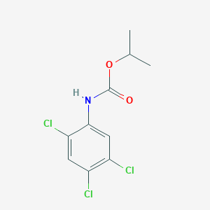 molecular formula C10H10Cl3NO2 B11960746 Isopropyl N-(2,4,5-trichlorophenyl)carbamate CAS No. 52819-37-1