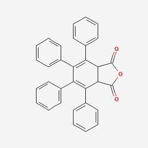 molecular formula C32H22O3 B11960773 1,2-Dihydro-3,4,5,6-tetraphenylphthalic anhydride CAS No. 6971-41-1