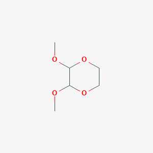 molecular formula C6H12O4 B11960882 2,3-Dimethoxy-1,4-dioxane CAS No. 23918-30-1