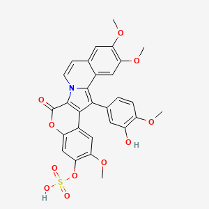 Lamellarin alpha 20-hydrogen sulfate