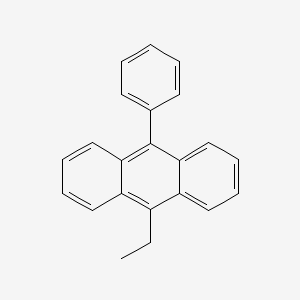 molecular formula C22H18 B11960958 9-Ethyl-10-phenylanthracene CAS No. 77539-21-0