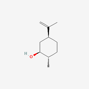 molecular formula C10H18O B1196097 (+)-Dihydrocarveol CAS No. 22567-21-1