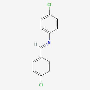 molecular formula C13H9Cl2N B11960988 p-Chlorobenzylidene-p-chloroaniline CAS No. 10480-32-7
