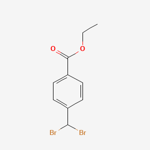molecular formula C10H10Br2O2 B11961130 Ethyl 4-(dibromomethyl)benzoate CAS No. 26496-95-7