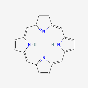 molecular formula C20H16N4 B1196114 叶绿素 CAS No. 2683-84-3