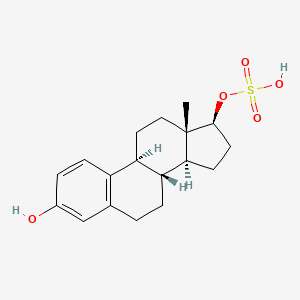 molecular formula C18H24O5S B1196115 Estradiol 17-sulfate CAS No. 3233-69-0