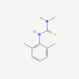 molecular formula C11H16N2S B11961177 3-(2,6-Dimethylphenyl)-1,1-dimethylthiourea CAS No. 24053-70-1