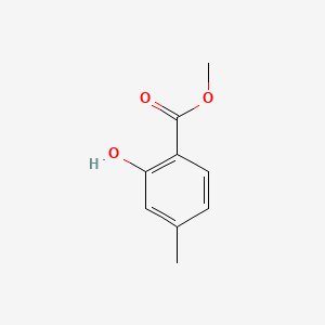 molecular formula C9H10O3 B1196125 Methyl 4-methylsalicylate CAS No. 4670-56-8
