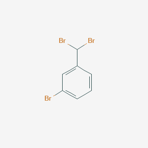 molecular formula C7H5Br3 B11961286 Benzene, 1-bromo-3-(dibromomethyl)- CAS No. 62247-78-3
