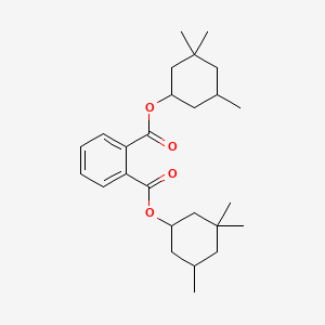 molecular formula C26H38O4 B11961520 Bis(3,3,5-trimethylcyclohexyl) phthalate CAS No. 37832-65-8