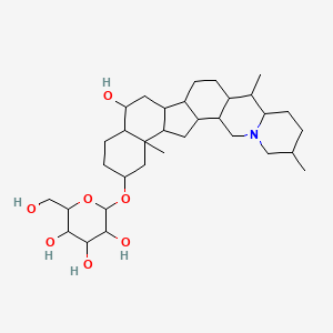 6-Hydroxycevan-2-yl hexopyranoside