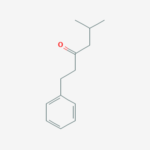 molecular formula C13H18O B11961581 5-Methyl-1-phenyl-3-hexanone CAS No. 78987-82-3