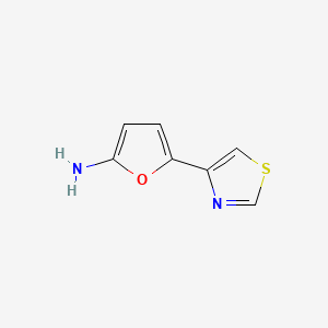4-(5-Amino-2-furyl)thiazole