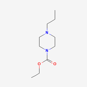 molecular formula C10H20N2O2 B11961678 Ethyl 4-propylpiperazine-1-carboxylate CAS No. 71172-70-8