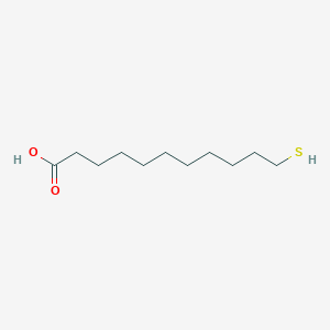B1196176 11-Mercaptoundecanoic acid CAS No. 71310-21-9