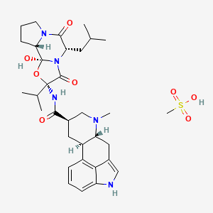 molecular formula C33H47N5O8S B1196185 Dihydro-alpha-ergocryptine mesylate CAS No. 14271-05-7