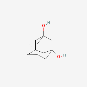 molecular formula C11H18O2 B11961889 5-Methyl-1,3-adamantanediol CAS No. 17837-93-3