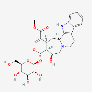 molecular formula C27H34N2O10 B1196190 3-二氢卡丹宾 CAS No. 54483-84-0