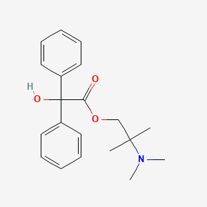molecular formula C20H25NO3 B1196196 Difemerine CAS No. 3477-97-2