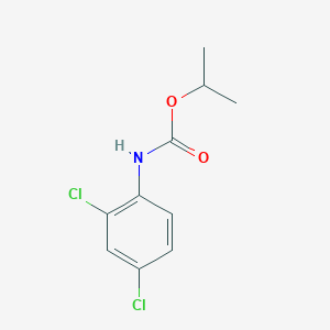 molecular formula C10H11Cl2NO2 B11962041 propan-2-yl N-(2,4-dichlorophenyl)carbamate CAS No. 2150-25-6