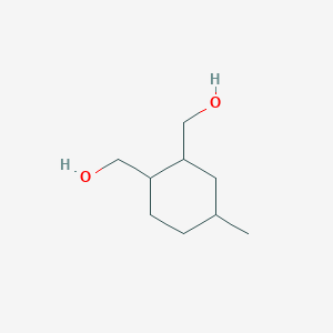 molecular formula C9H18O2 B11962075 4-Methyl-1,2-cyclohexanedimethanol CAS No. 19491-64-6