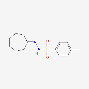 molecular formula C14H20N2O2S B11962097 n'-Cycloheptylidene-4-methylbenzenesulfonohydrazide CAS No. 56382-69-5