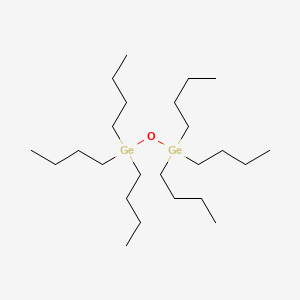 molecular formula C24H54Ge2O B11962155 Digermoxane, hexabutyl- CAS No. 2587-86-2