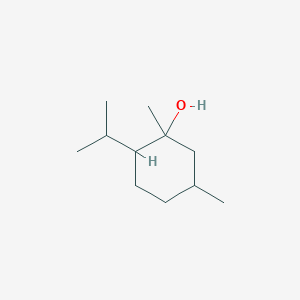 molecular formula C11H22O B11962190 Cyclohexanol, 1,5-dimethyl-2-(1-methylethyl)- CAS No. 38618-25-6