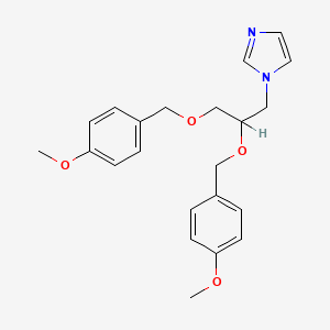 1-(2,3-Bis((4-methoxyphenyl)methoxy)propyl)-1H-imidazole