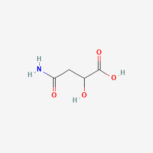Butanoic acid, 4-amino-2-hydroxy-4-oxo-