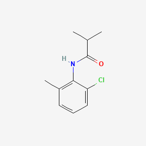 molecular formula C11H14ClNO B11962389 o-Isobutyrotoluidide, 6-chloro- CAS No. 70289-11-1