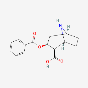 molecular formula C15H17NO4 B1196240 Benzoylnorecgonine CAS No. 41889-45-6