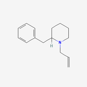 molecular formula C15H21N B1196244 1-Allyl-2-benzyl-piperidine CAS No. 29194-07-8