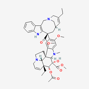 molecular formula C45H54N4O8 B1196246 Alocrest CAS No. 71486-22-1