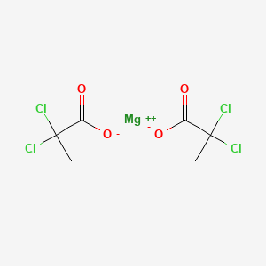 molecular formula C6H6Cl4MgO4 B1196248 Magnesium dalapon CAS No. 29110-22-3