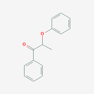 molecular formula C15H14O2 B11962589 2-Phenoxy-1-phenylpropan-1-one CAS No. 6640-19-3