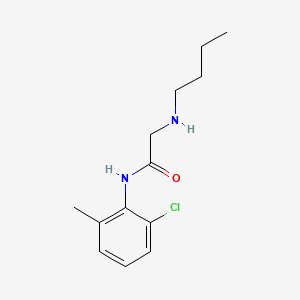 molecular formula C13H19ClN2O B1196261 Butanilicaine CAS No. 3785-21-5